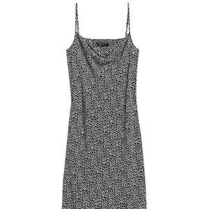 Leopard Print Slip Dress